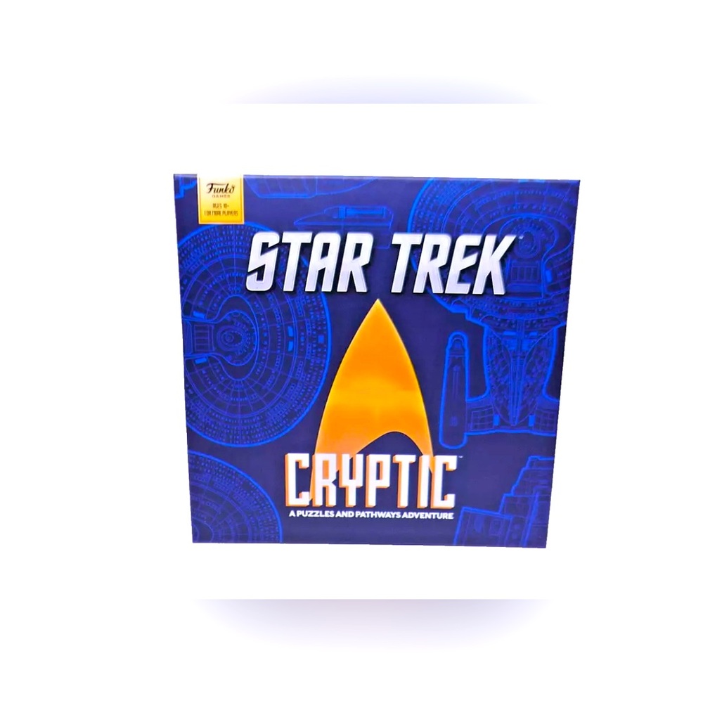 FUNKO Star Trek Cryptic Puzzle & Pathways Adventure 1 / More Players 10+ Yrs NEW